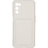 Чехол CARMEGA Card для Oppo A54 White (CAR-SC-OPA54CSWH)