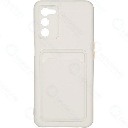 Чехол CARMEGA Card для Oppo A54 White (CAR-SC-OPA54CSWH)