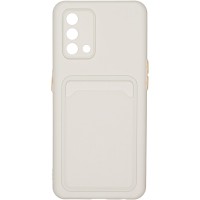 Чехол CARMEGA Card для Oppo A74 White (CAR-SC-OPA74CSWH)