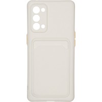 Чехол CARMEGA Card для Oppo Reno 5 White (CAR-SC-OPRN5CSWH)