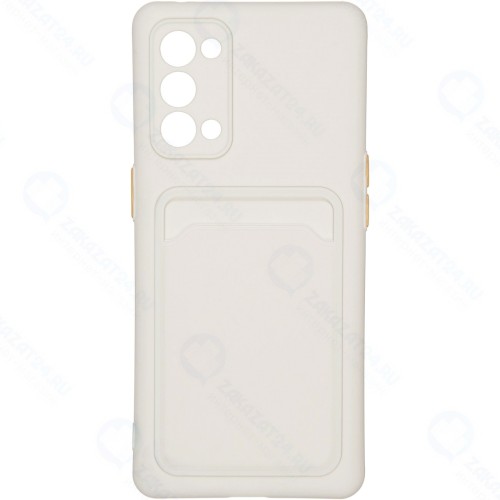 Чехол CARMEGA Card для Oppo Reno 5 White (CAR-SC-OPRN5CSWH)