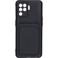 Чехол CARMEGA Card для Oppo Reno 5 Lite Black (CAR-SC-OPRN5LTCSBK)