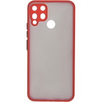 Чехол CARMEGA Frost для Realme C15 Red (CAR-SC-RLMC15FRRD)