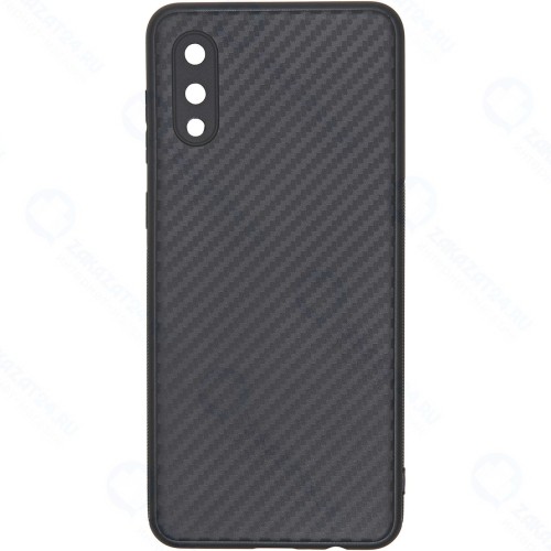 Чехол CARMEGA Carbon для Samsung Galaxy A02 Black (CAR-SC-SMGLA02CBBK)