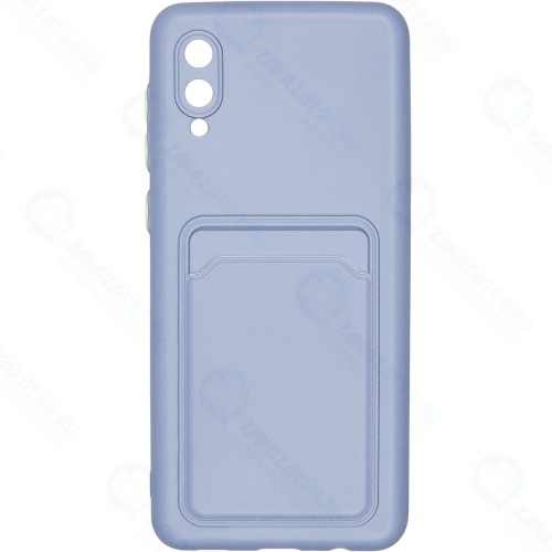 Чехол CARMEGA Card для Samsung Galaxy A02 Blue (CAR-SC-SMGLA02CSBL)