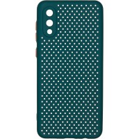 Чехол CARMEGA Dot для Samsung Galaxy A02 Green (CAR-SC-SMGLA02DTGN)
