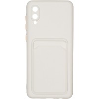 Чехол CARMEGA Card для Samsung Galaxy A02S White (CAR-SC-SMGLA02SCWH)