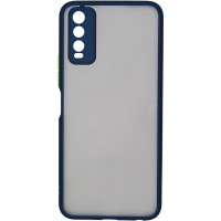 Чехол CARMEGA Frost для Vivo Y20 Blue (CAR-SC-VVY20FRBL)