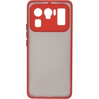 Чехол CARMEGA Frost для Xiaomi Mi 11 Ultra Red (CAR-SC-XM11UTFRRD)