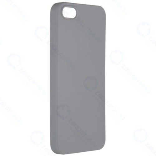 Чехол PERO для Apple iPhone 5/5S/SE, серый (CC01-I5GR)
