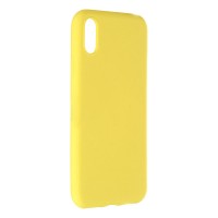 Чехол PERO для Apple iPhone X, жёлтый (CC01-IXY)