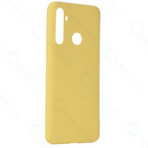 Чехол PERO для Realme 6i, жёлтый (CC01-R6iY)