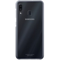 Чехол Samsung Gradation Cover для Galaxy A30 Black (EF-AA305CBEGRU)