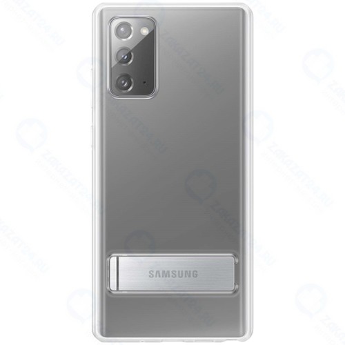 Чехол Samsung Clear Standing Cover для Note 20. прозрачный (EF-JN980CTEGRU)