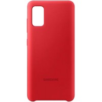 Чехол Samsung Silicone Cover для Galaxy A41 Red (EF-PA415TREGRU)