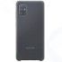 Чехол Samsung Silicone Cover для A71 Black (EF-PA715TBEGRU)