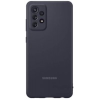 Чехол Samsung Silicone Cover для Galaxy A72 Black (EF-PA725)