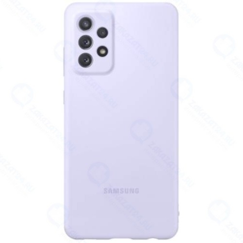 Чехол Samsung Silicone Cover для Galaxy A72 Violet (EF-PA725)