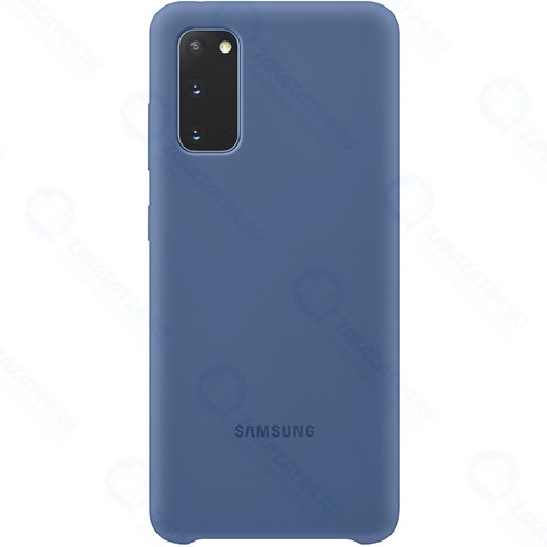 Чехол Samsung Silicone Cover X1 для Galaxy S20 Dark Blue (EF-PG980TNEGRU)