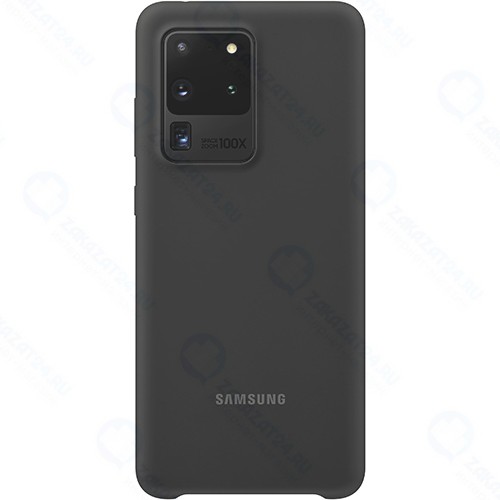 Чехол Samsung Silicone Cover Z3 для Galaxy S20 Ultra Black (EF-PG988TBEGRU)