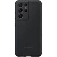 Чехол Samsung Silicone Cover для S21 Ultra Black (EF-PG998TBEGRU)