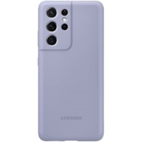 Чехол Samsung Silicone Cover для S21 Ultra Violet (EF-PG998TVEGRU)