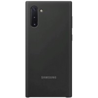 Чехол Samsung Silicone Cover для Note 10 Black (EF-PN970TBEGRU)