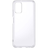 Чехол Samsung Soft Clear Cover для Samsung Galaxy A03s, прозрачный (EF-QA037TTEGRU)