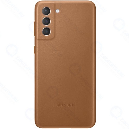 Чехол Samsung Leather Cover S21+ Brown (EF-VG996LAEGRU)