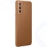 Чехол Samsung Leather Cover S21+ Brown (EF-VG996LAEGRU)