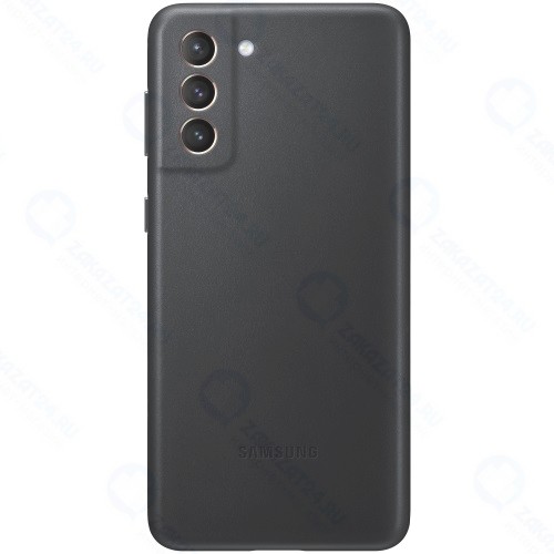 Чехол Samsung Leather Cover для S21+ Black (EF-VG996LBEGRU)