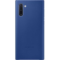 Чехол Samsung Leather Cover для Note 10 Blue (EF-VN970LLEGRU)