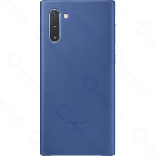 Чехол Samsung Leather Cover для Note 10 Blue (EF-VN970LLEGRU)