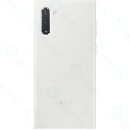 Чехол Samsung Leather Cover для Note 10 White (EF-VN970LWEGRU)