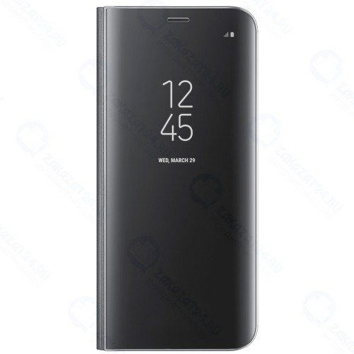 Чехол Samsung Clear View Standing Cover для Galaxy S8+ Black (EF-ZG955CBEGRU)