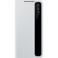 Чехол Samsung Smart Clear View Cover для S21 Light Gray (EF-ZG991CJEGRU)