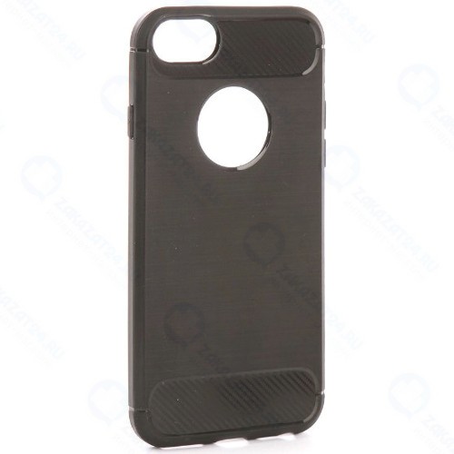 Чехол EVA для iPhone 6/6S, черный/карбон (IP8A012B-6)