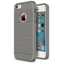 Чехол EVA для iPhone 5/5S/5C, серый/карбон (IP8A012G-5)