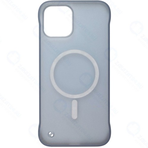 Чехол InterStep Magsafe Table для iPhone 12 Pro Max, синий (IS-FCC-IPH012PRM-MT08O-MVGDME)