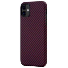 Чехол PITAKA для iPhone 11, красный/черный (KI1103R) Чехол PITAKA для iPhone 11, красный/черный (KI1103R)