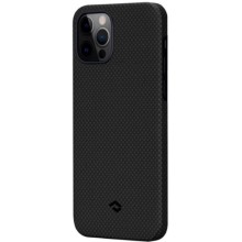 Чехол PITAKA для iPhone 12 Pro Max, черный/серый (KI1202PM)