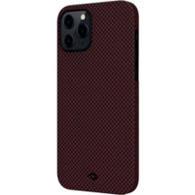 Чехол PITAKA для iPhone 12 Pro/12, красный/черный (KI1204P)