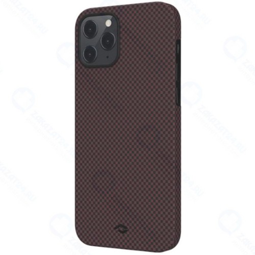 Чехол PITAKA для iPhone 12 Pro Max, красный/черный (KI1204PM)