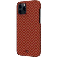 Чехол PITAKA для iPhone 12 Pro/12, красный/оранжевый (KI1207P)