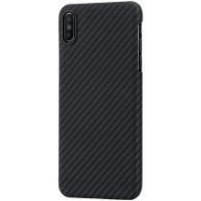 Чехол PITAKA для iPhone Xs Max, черно-серый (KI9001XM)
