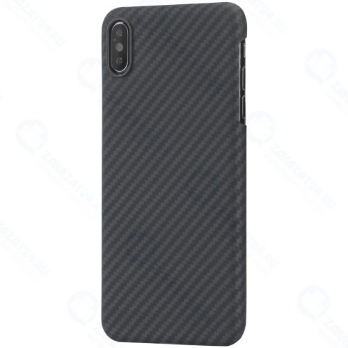 Чехол PITAKA для iPhone Xs Max, черно-серый (KI9001XM)
