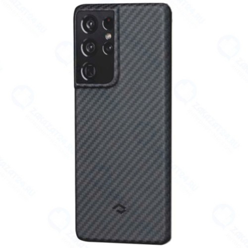 Чехол PITAKA для Samsung S21 Ultra, черный/серый (KS2101U)
