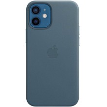 Чехол Apple Leather MagSafe для iPhone 12 mini Baltic Blue (MHK83ZE/A) Чехол Apple Leather MagSafe для iPhone 12 mini Baltic Blue (MHK83ZE/A)