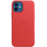 Чехол Apple Leather MagSafe для iPhone 12/12 Pro (PRODUCT)RED (MHKD3ZE/A)