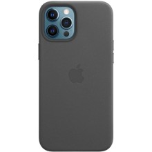 Чехол Apple Leather MagSafe для iPhone 12 Pro Max Black (MHKM3ZE/A) Чехол Apple Leather MagSafe для iPhone 12 Pro Max Black (MHKM3ZE/A)